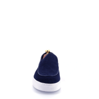 Velluto Suede Slip-on Navy